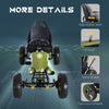 Pedal Go Kart Children Ride on Car Cute Style with Adjustable Seat