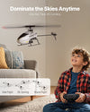 RC Helicopter 4 Channel Remote Control Aircraft Toy 39 Min Flight Kids Present