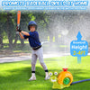 2 In 1 Snail Water Sprinkler Baseball Toy With 2 Sprinkler Nozzles 360 Degree Rotating Spray Baseball Sprinkler Summer Water Toy For 4-8Years Old Boys Girls Pool Garden Lawn