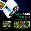 1Pc 3 In 1 Kids Microscope Telescope Camera 1,000X Handheld USB Mini Microscope With LED Light 6 Sample Slides 32G MMC Card For Boys Girls Aged 6 Years Old