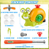2 In 1 Snail Water Sprinkler Baseball Toy With 2 Sprinkler Nozzles 360 Degree Rotating Spray Baseball Sprinkler Summer Water Toy For 4-8Years Old Boys Girls Pool Garden Lawn